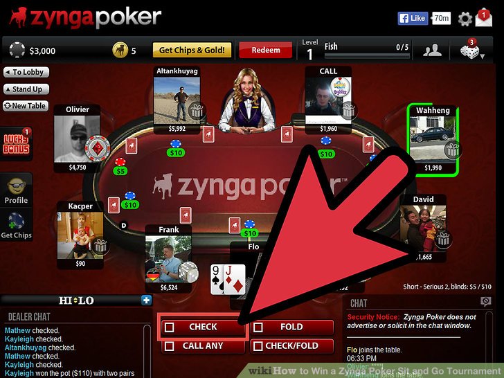 Zynga poker how to win all the time